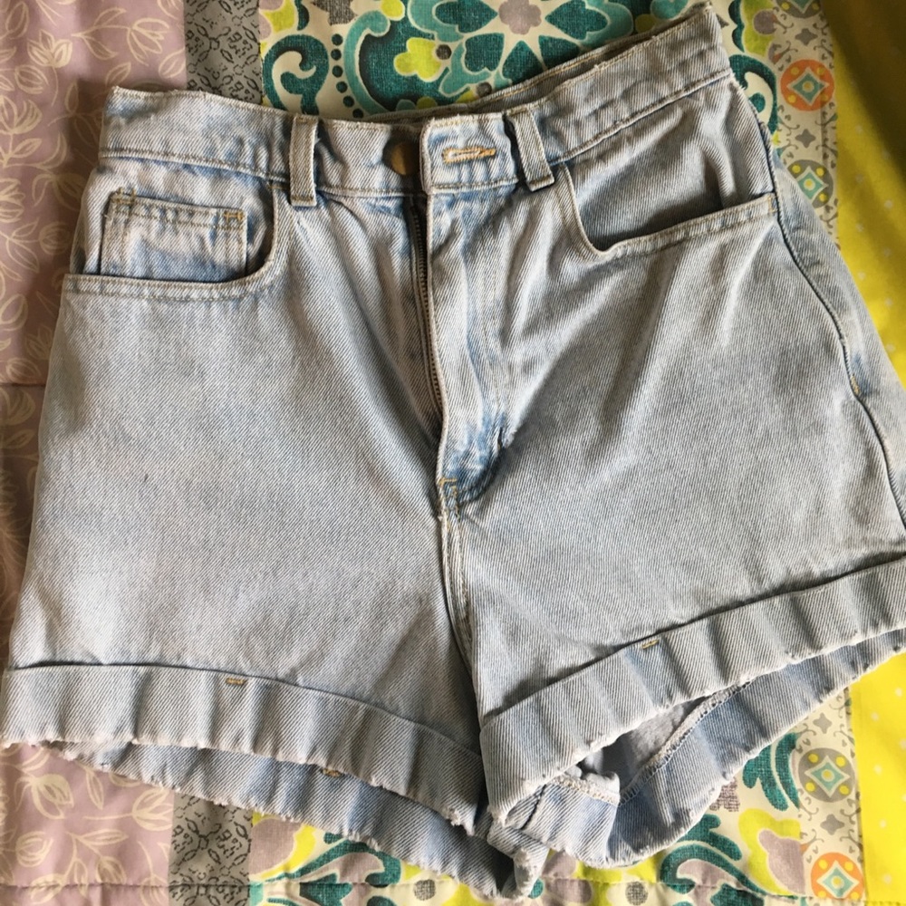 💦 AMERICAN APPAREL HIGH WAISTED MOM SHORT💦